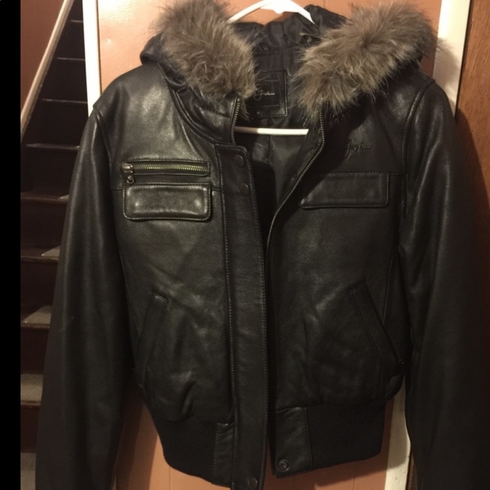 Sean John Leather Jacket